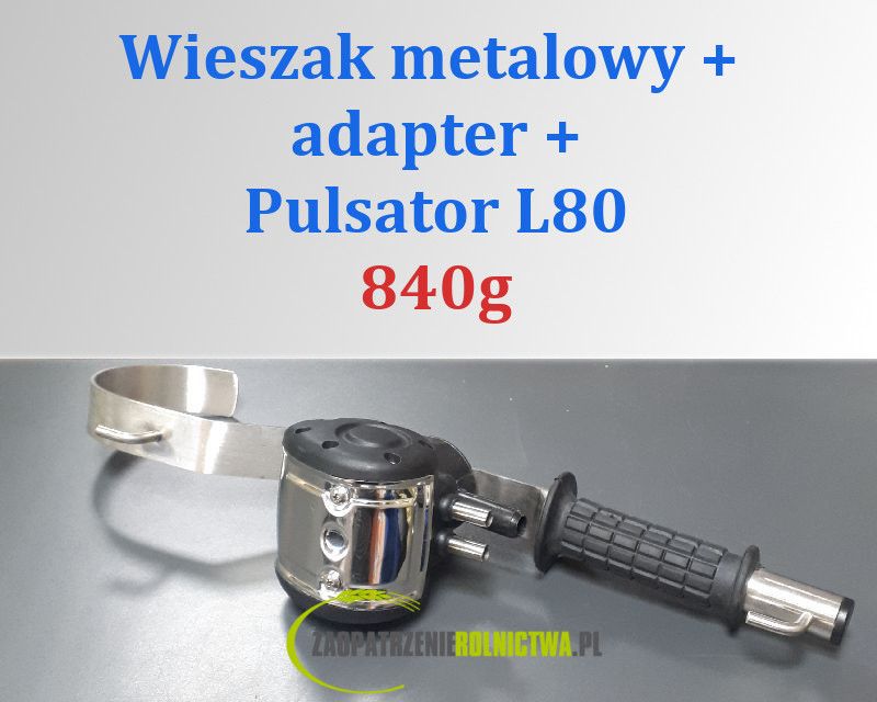 Wieszak z pulsatorem pneumatycznym do aparatu udojowego do dojarki L80