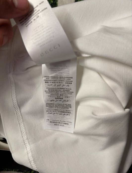 Футболка Gucci black/white