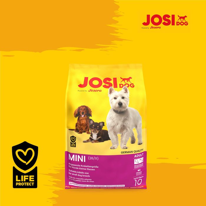 JosiDog Mini 10 кг Корм для малих порід собак. ЙозіДог Міні