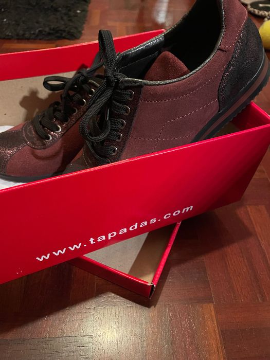 Tenis bordeaux senhora