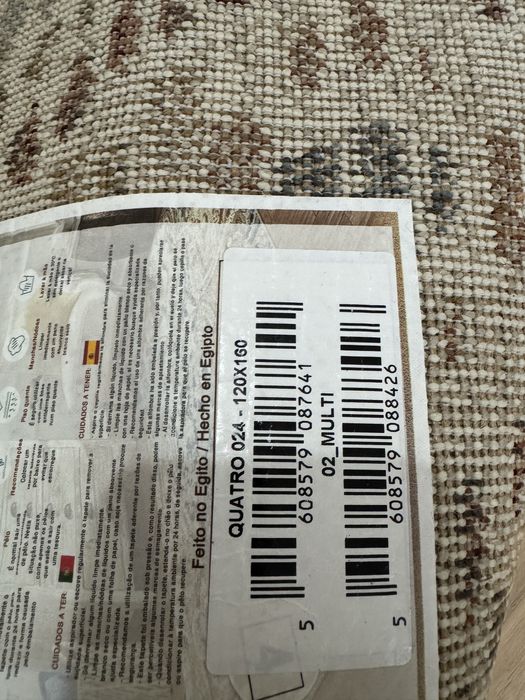 Tapete HOMA de  interior com padrão