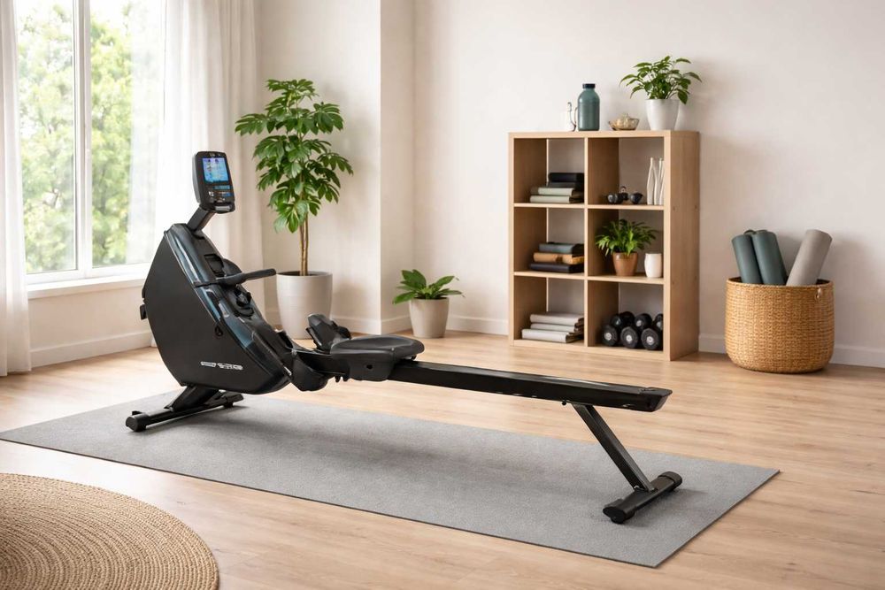 Wioślarz treningowy Horizon Oxford 6 ViewFit – bardzo dobry stan