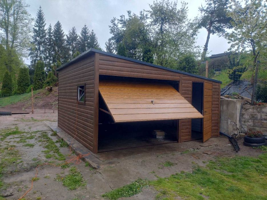Garaż blaszany garaże blaszane blaszak Premium Montaż Gratis