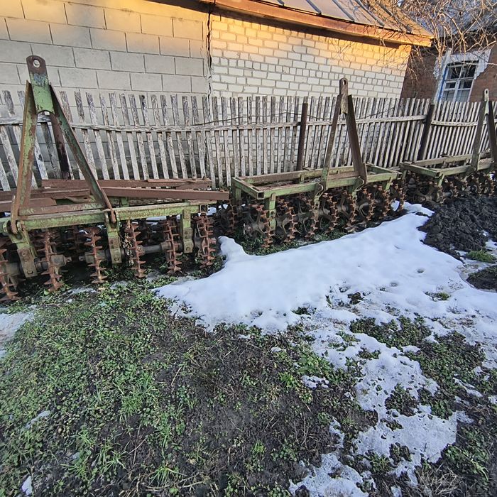 Продам кільчасті катки, комплект 3 шт,  7,5 м