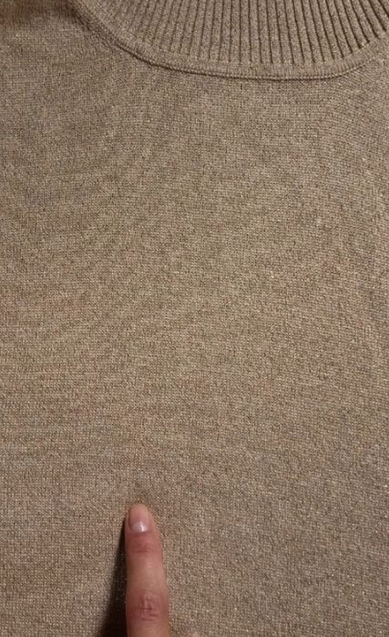 Sweter ( golf) jedwab+ brokat C&A