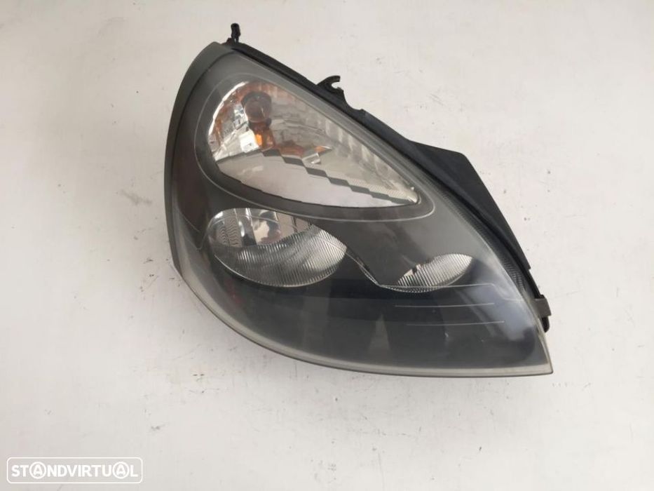 farol optica frente direito renault clio II 2001 a 2005