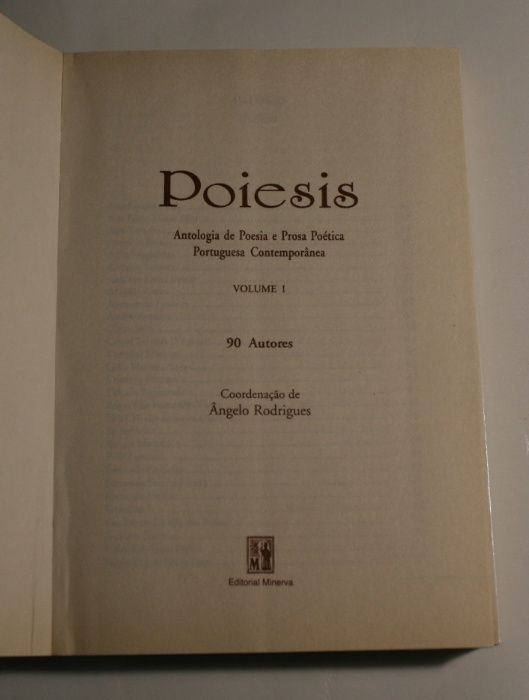 Livro: Poiesis - Volume I