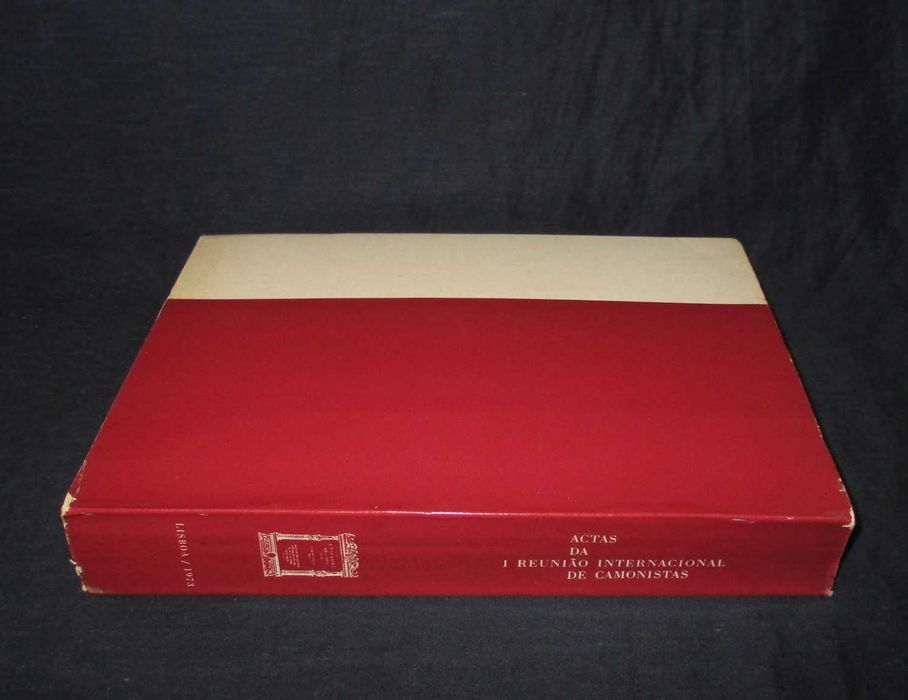 Livro Actas da I Reunião Internacional de Camonistas
