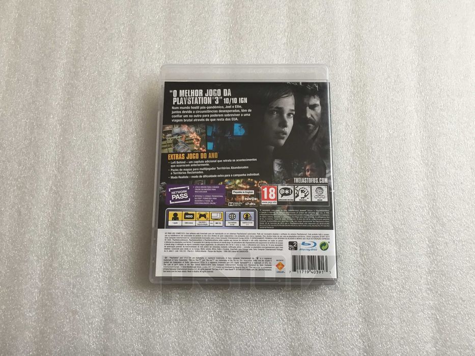 The Last Of Us Game of the Year Edition Goty playstation ps3