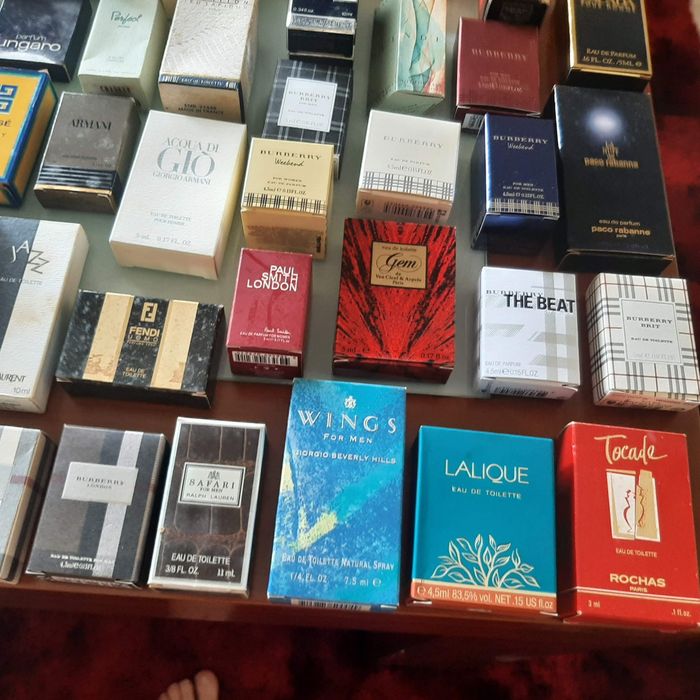 Miniaturas de Perfumes Antigos