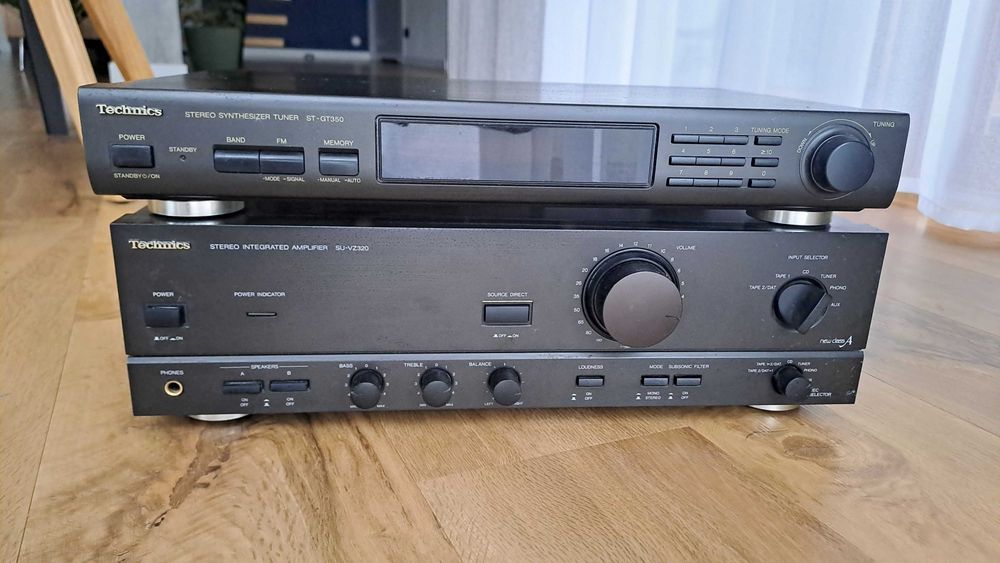 Wzmacniacz Technics SU-VZ 32 + tuner Technics ST-GT350