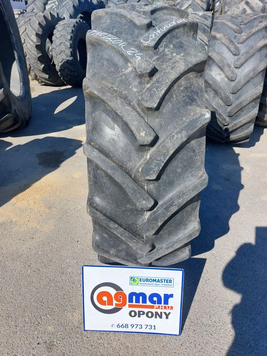 380/70R24 Continental opona rolnicza używana