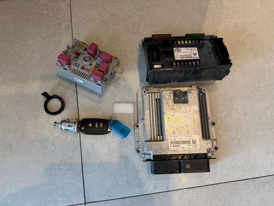 Toyota Proace Max Ducato Boxer Jumper 2023-2025r zestaw startowy , sterownik silnika komputer o nr 0281039715