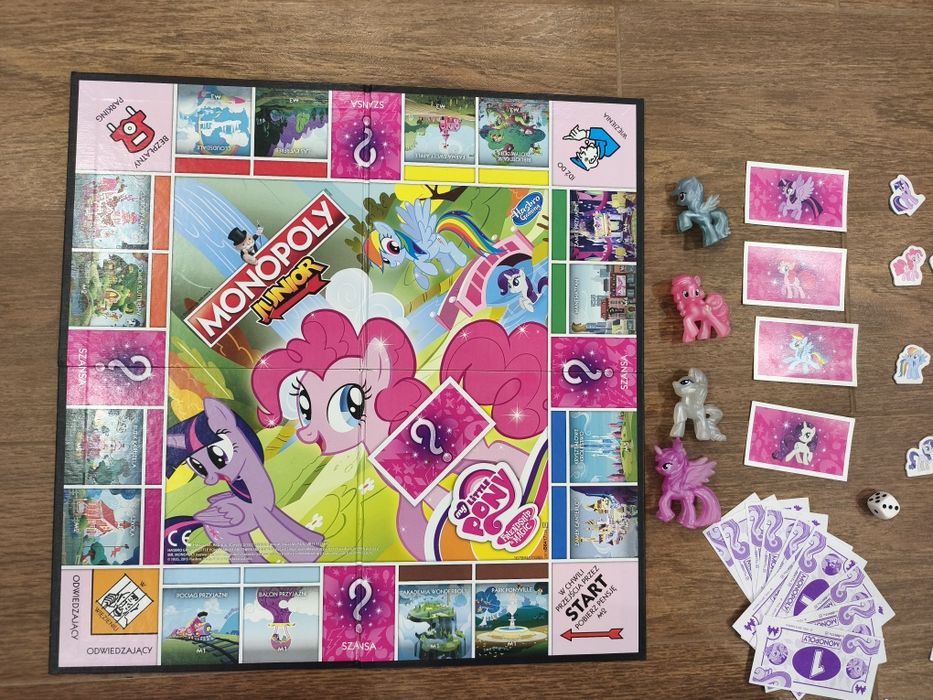 Monopoly Junior My Little Pony, GRA stan bardzo dobry