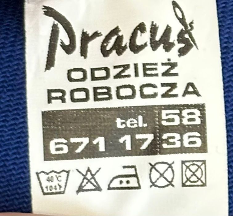 Kombinezon odzież ochronna XL  Pracuś