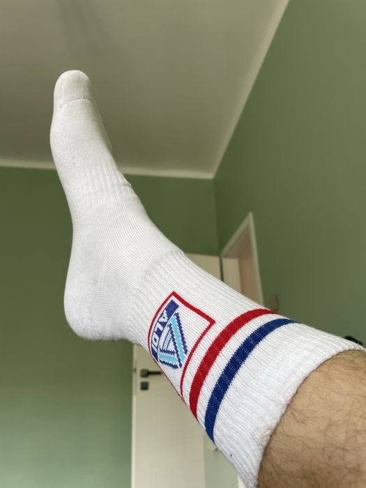 Socksy biale Aldi