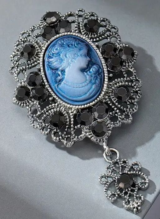 Piękna broszka bogatozdobiona Góralska dla Gaździny, Damy,Diany na bal