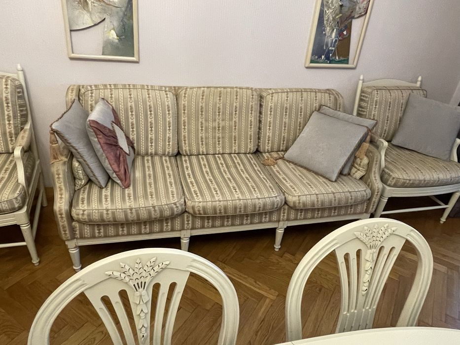 Комплект.Мебель гостиная стол,кресло стул диван сервант комод кресло