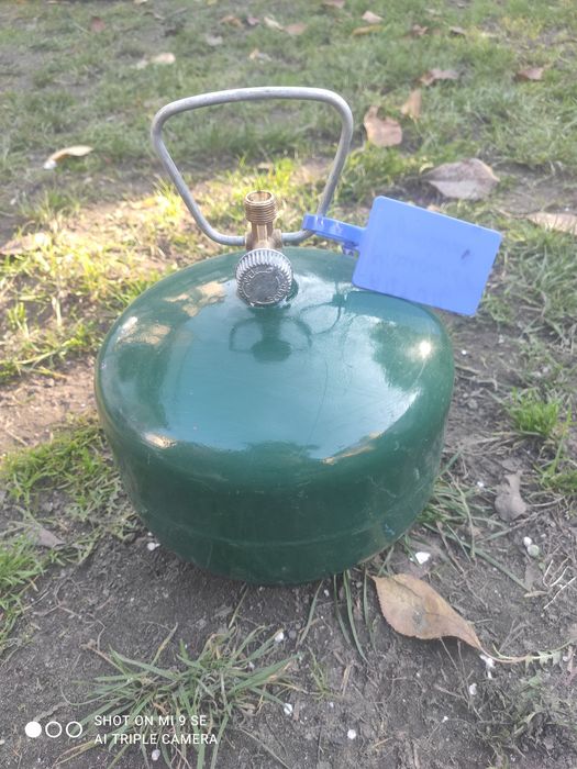 Mała butla na gaz