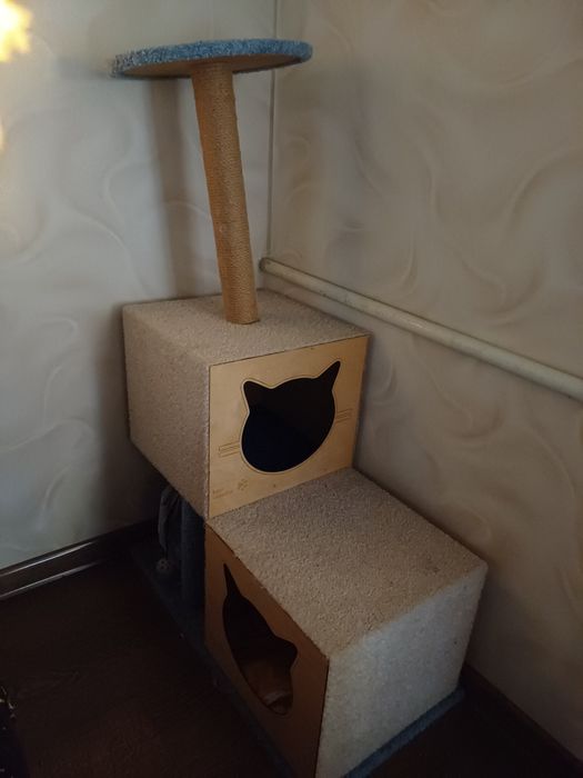 Когтеточка домик для котика