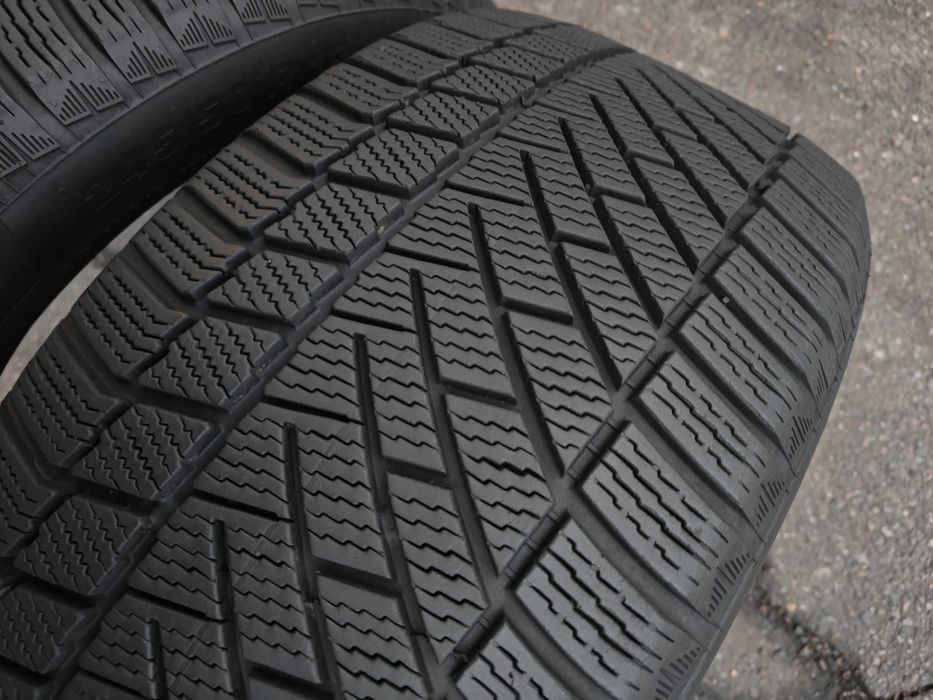2шт R18 245 50 шини зимові Continental ContiViking Contact 6 Німеччина