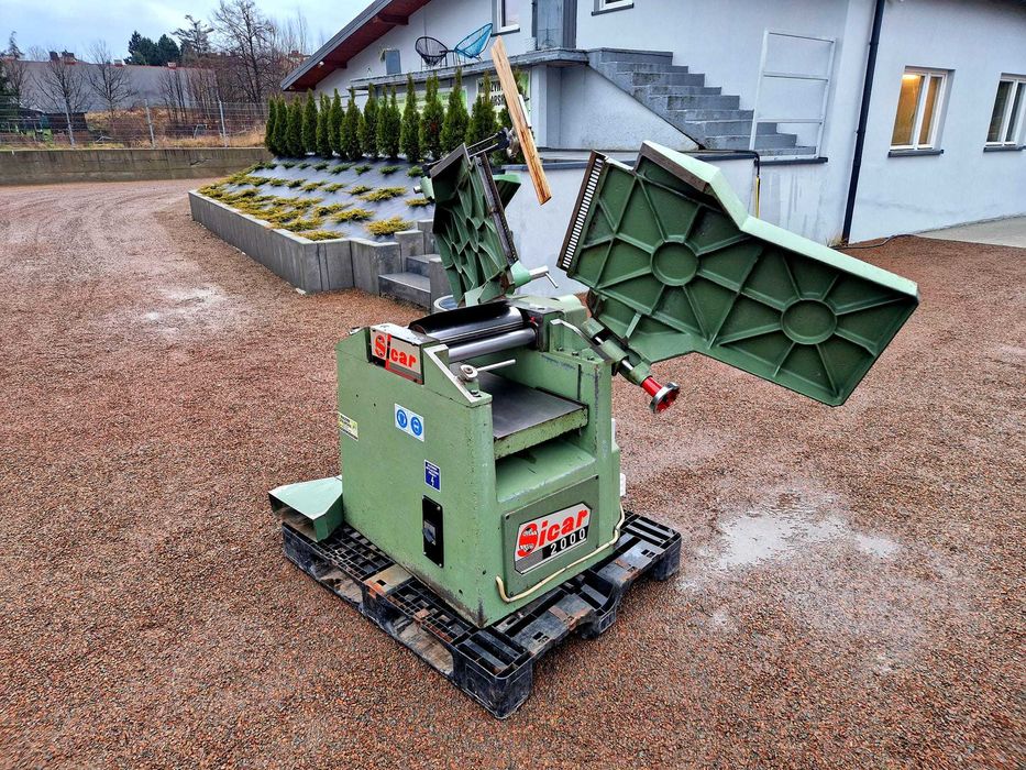 Wyrówniarko grubościówka SICAR 410mm,grubościówka Wyrówniarka,