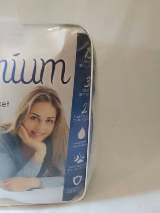 MYLEK Koc elektryczny na pojedyncze łóżko, z polaru. Inne Wtyczki !!!