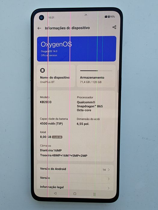 Telemóvel One plus 8T