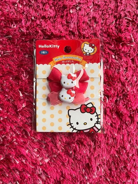 Gumki do włosów kokardki Hello Kitty