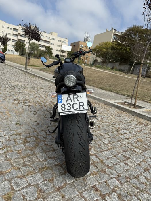 Yamaha xsr 700 55kw 2022 + top case e suporte GIVI