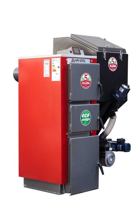 kocioł na PELLET 24kw do 240m2 Z PODAJNIKIEM na piec 5 klasa piece kotły ECODESIGN technix PELL LUX od 10kw do 48kw