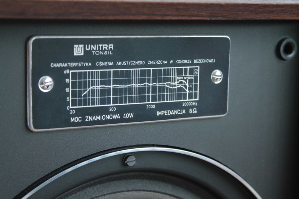 Kolumny Unitra Tonsil ZG40C/8 8ohm. . 1979r. Stan wzorowy. 1 właściciel.