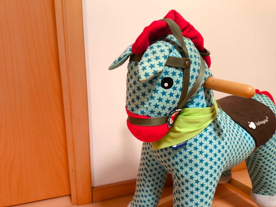 Cavalo baloiço excelente estado