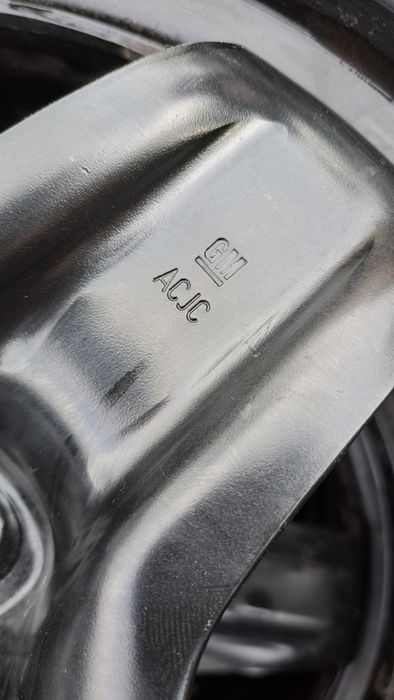 4 felgi strukturalne opel 5x115 17" czujniki ciśnienia