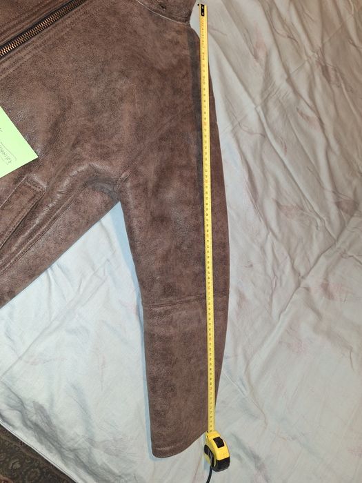 Kurtka skórzana kożuszek