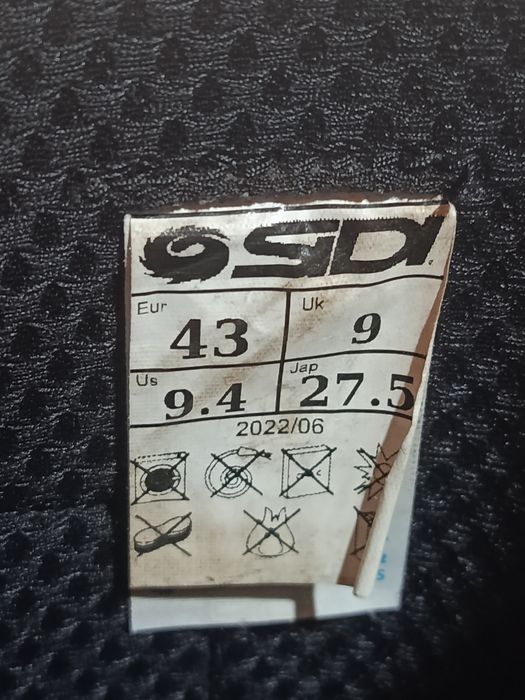 Botas Sidi  Crossfire 3 Usadas  43