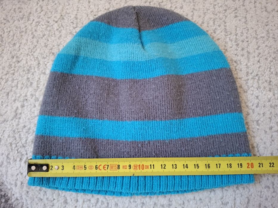 Ciepła bawelniana czapka chłopięca 54
