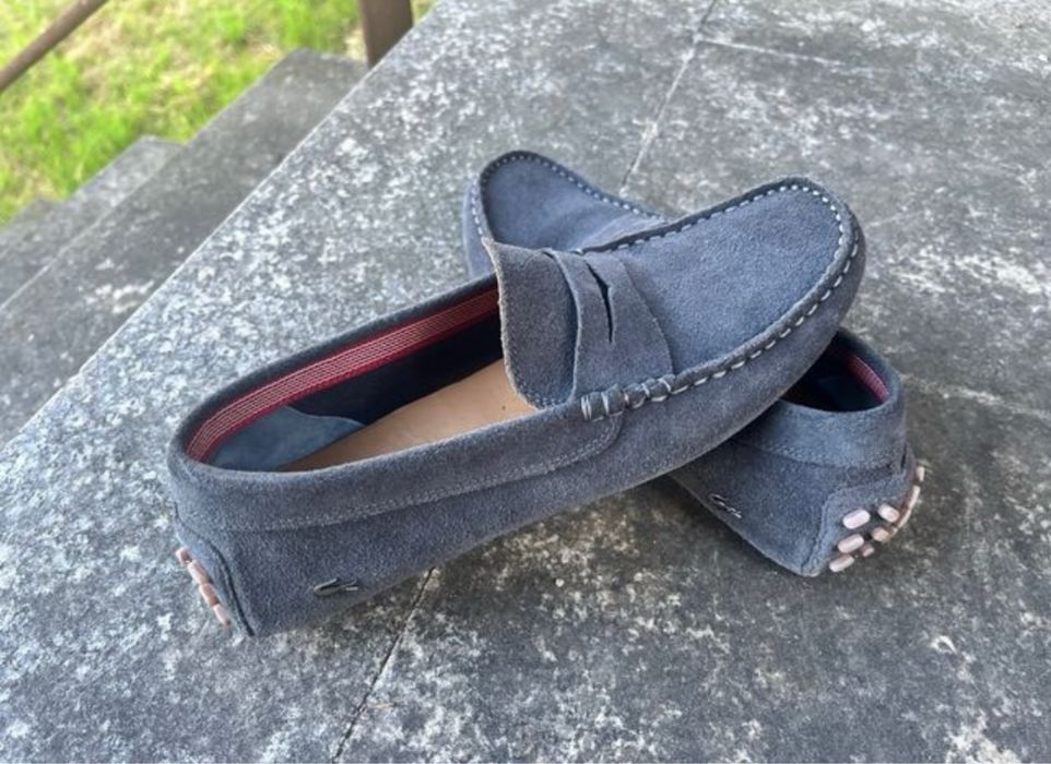 Mocassins Lacoste tamanho 40, nunca usados