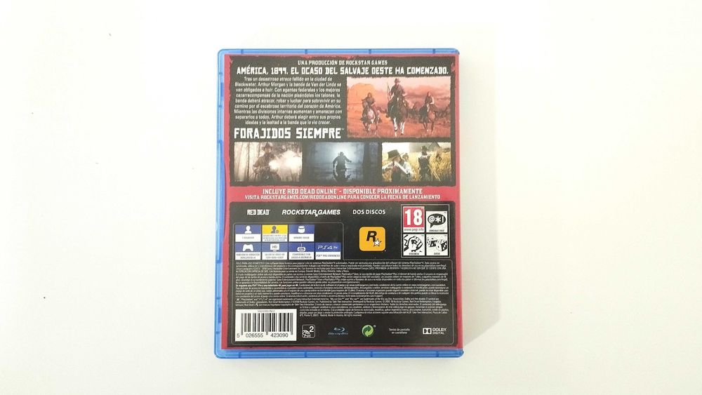PS4 - Red Dead Redemption 2 - Completo com Manuais + Mapa (Raridade) - RESERVADO