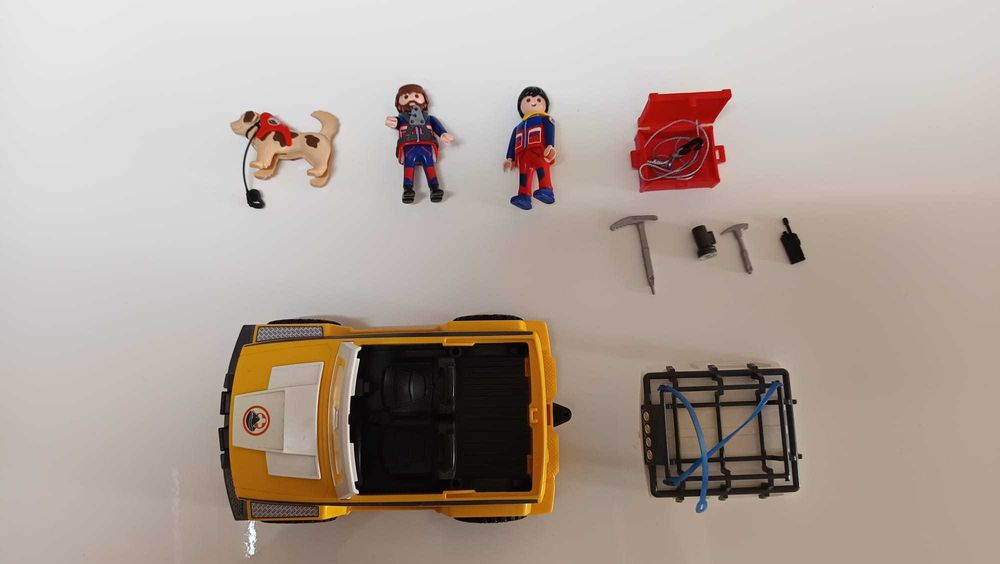 Playmobil Jipe salvamento / Playmobil Mountain Rescue Vehicle 9128