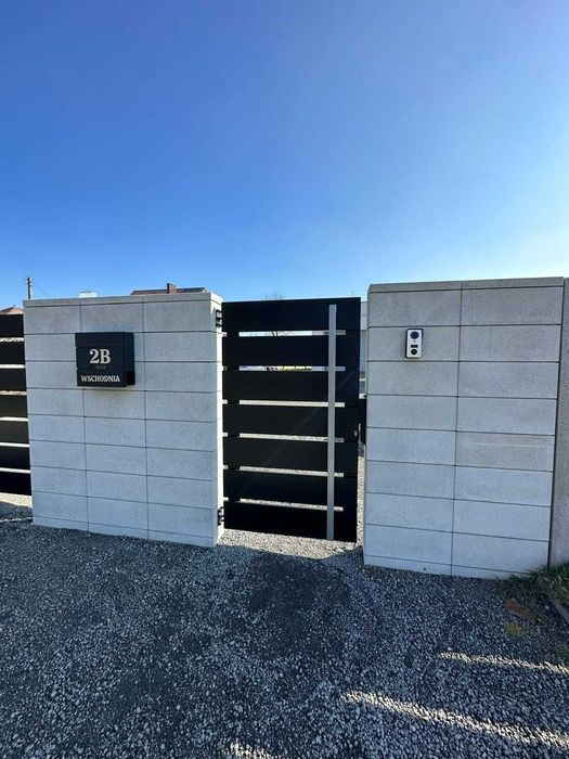 Ogrodzenie palisadowe lamele poziome palisada pozioma PRODUCENT!