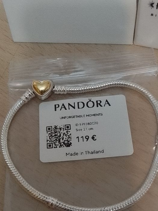 Zestaw bransoleta Pandora Moments i zawieszka Filipowicz