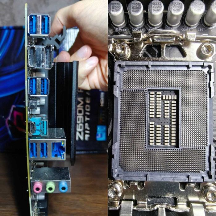 Материнська плата ASRock Z690M PG Riptide/D5 (LGA1700) 12-13-14 Intel