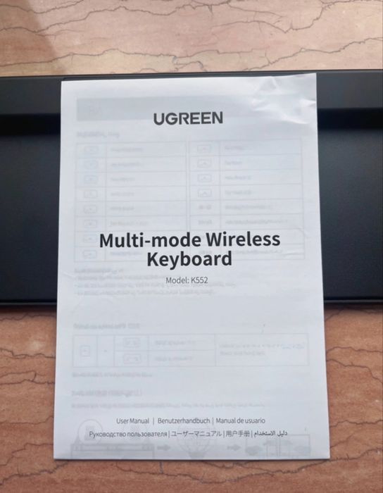 Klawiatura bezprzewodowa UGREEN. Nowa.