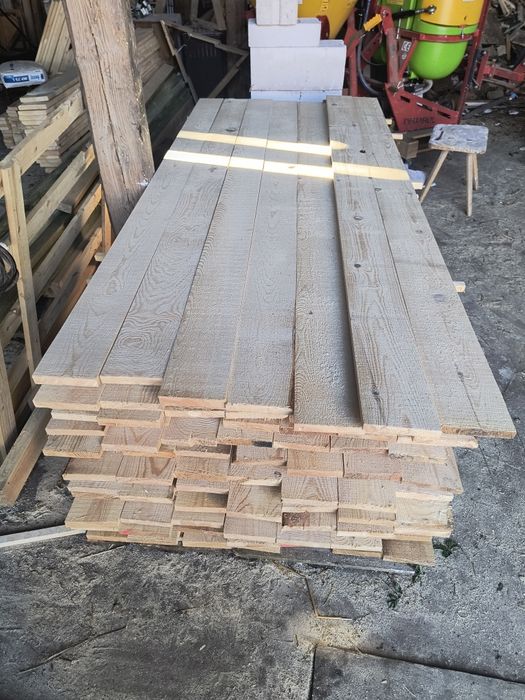 Deska sosnowa 250 cm Wiata budowlana szalunkowa czołowa Wiatrownica .