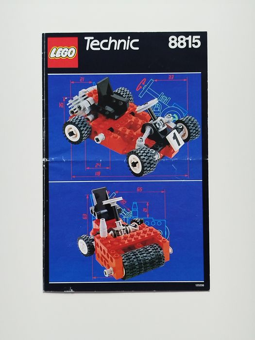 Instrukcja LEGO technic 8815