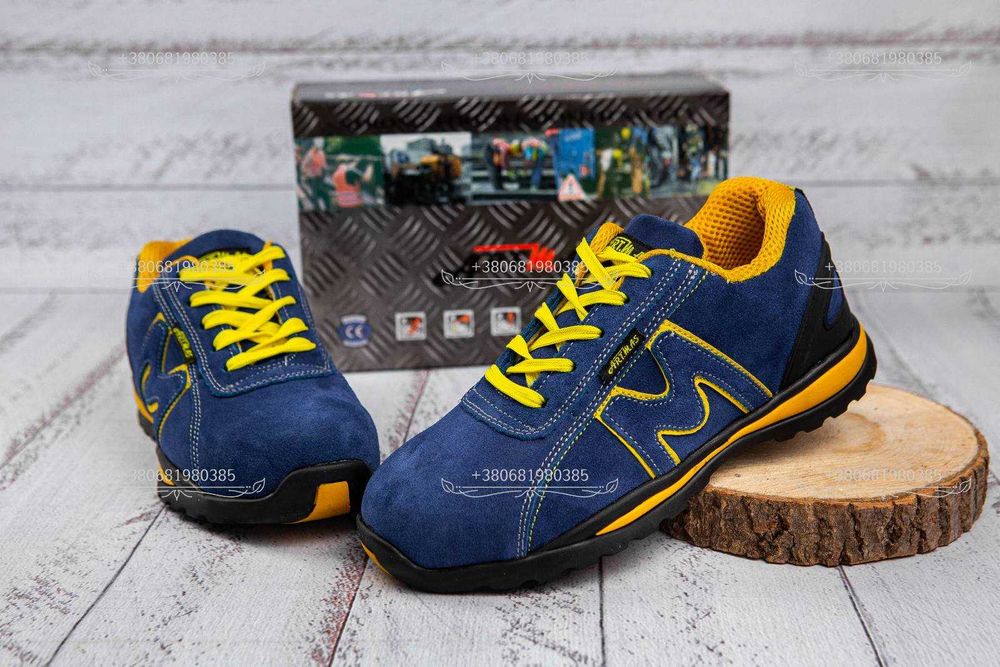 Кросівки робочі з металевим підноском, спецвзуття демисезон Польща