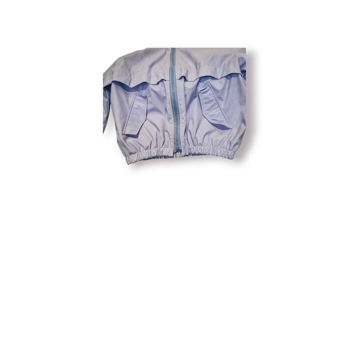 Parka Corta-Vento Infantil ZARA – Lilás • Tamanho 8 Anos