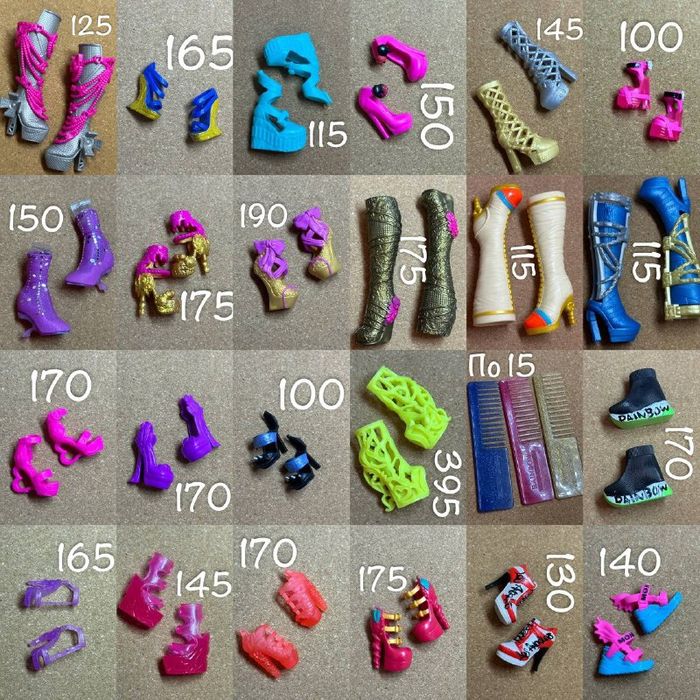 Аксесуари, одяг, взуття для monster high, rainbow high,ever after high