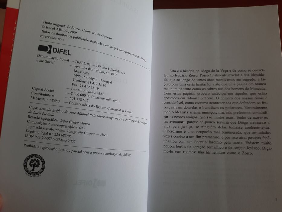 Zorro Isabel Allende